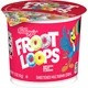 Kellogg's Froot Loops Cold Breakfast Cereal Cup, Original, 1.5 Oz, Cup