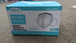KN95 Face Mask 50 Pack, OPECTICID KN95 Masks White Individually Wrapped Cup Masks Breathable 5-Layer Filter Efficiency≥98% Against PM2.5 Disposable Certified KN95 Respirator Masks