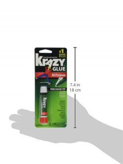 Krazy Glue KG58548R Instant Krazy Glue All Purpose Tube 0.07-Ounce