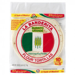 La Banderita Taco Size Flour Tortillas - 16oz/10ct