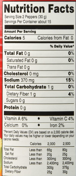 LA COSTENA Whole Jalapeno Pepper , 26 Ounce