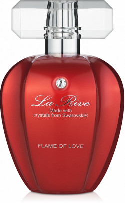 La Rive Flame of Love Swarovski For Women Perfume EDT 75ml Brand New Health and Beauty