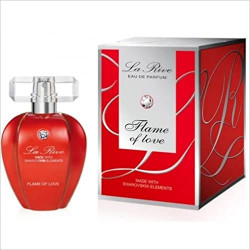 La Rive Flame Of Love Swarovski For Women Perfume EDT 75ml Brand New Health And Beauty