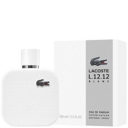 Lacoste L.12.12 BLANC Eau De Parfum 3.3 Oz 100 Ml Men