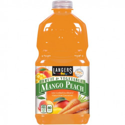 Langers Fruit And Vegetable Juice Mango Peach