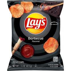 Lay's Barbecue Flavored Potato Chips, 1.5 Ounce