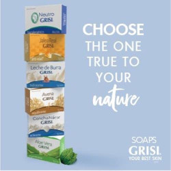 Leche de Burra Grisi Hand Soap | Anti-Aging Bar Soap for Dry, or Rough Skin, Bath Soap with Milk Proteins.