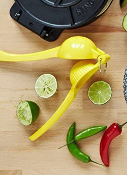 Bene Casa aluminum lemon press, easy squeal lemon juicer, no pulp, no seed lemon press, no battery lemon press, dishwasher sale lemon juicer