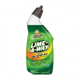 Lime-A-Way Liquid Toilet Bowl Cleaner, 16 Oz Bottle, Remove Lime Calcium Rust