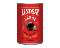 Lindsay Large Pitted Black Ripe Olives, 6 oz