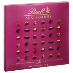Lindt Valentine's Assorted Mini Pralines, 6.2 Oz. Box