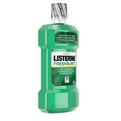 Listerine Freshburst Antiseptic Bad Breath Mouthwash, Spearmint | 250 ml