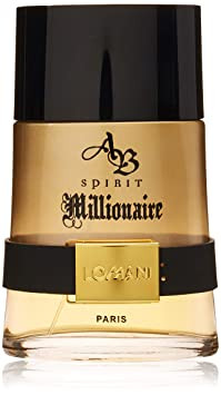 Lomani AB Spirit Millionaire Eau de Toilette, Cologne for Men, 3.3 Oz
