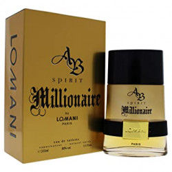 Lomani AB Spirit Millionaire Eau de Toilette, Cologne for Men, 3.3 Oz