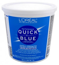 Loreal Quick Blue Powder Bleach Extra Strength 1 Lb