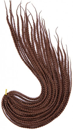 LQGSYT Trenzas De Ganchillo De 24.0 In Para Trenzas, Cabello Sintético Preestirado, Extensiones De Pelo Sintético Para Trenzas, Cabello Sintético