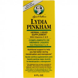Lydia Pinkham- Herbal Liquid Supplement/ Suplemento Herbario Líquido x 236 Ml