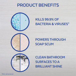 Lysol Bathroom Cleaner Spray, Power Foam, 24oz