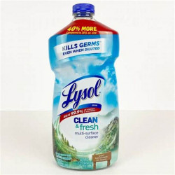 Lysol Clean & Fresh Multi-Surface Cleaner, Cool Adirondack Air Scent, 40 Oz