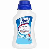 Lysol Crisp Linen Scented Laundry Sanitizer 0% Bleach 41 Oz. Kills 99.9% Of Bacteria