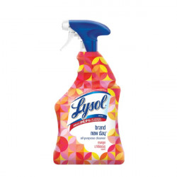 Lysol Disinfectant All Purpose Cleaner Mango & Hibiscus Scent 32  Oz 946 Ml