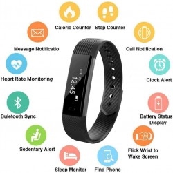 Kindsells Unisex Waterproof Digital Display Smart Watches