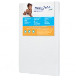 Dream On Me 3" Mini/ Portable Crib Mattress