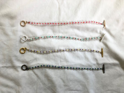 Set Of 4 Holographic Pattern Bracelets