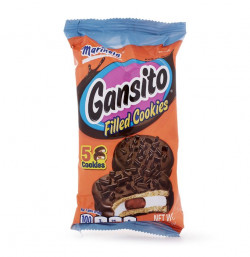 Marinela Gansito Strawberry And Crème Filled Cookies 104 G