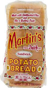 Martin's Famous Pastry Potato Bread