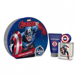 Marvel Avengers Captain America / Iron Man 2pc Gift Set EDT 1.7 Oz 50 Ml