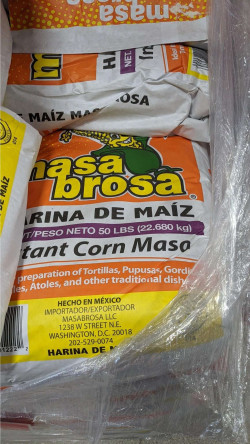Masa Brosa Instant Corn Masa 50 Lbs