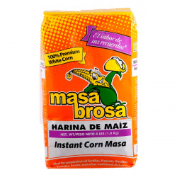Masa Brosa | 100% Corn Instant Corn Masa | 4 Lbs