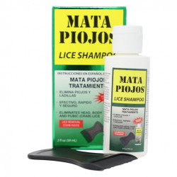 MATA Piojo Shampoo Lice Treatment 2 oz - Shampoo para Piojos Pack of 1