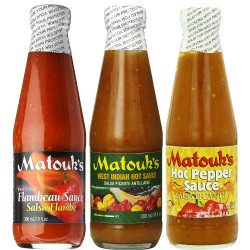 Matouk's Flambeau West Indian And Hot Pepper Sauce 10 Ounce