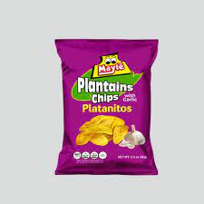 Mayte Plantain Chips Garlic