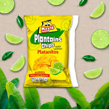 Mayte Plantain Chips Lemon – 3.0 Oz