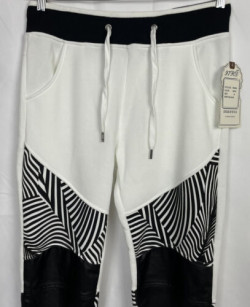 Mens Retro Distrikt Sweatpants Joggers Pants 33/33 Sz Large Slim Fit NWT NEW