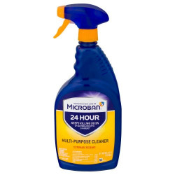 Microban 24 Hour Multi-Purpose Cleaner And Disinfectant Spray - Citrus Scent - 32 Fl Oz