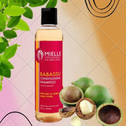 Mielle Babassu Conditioning Shampoo For Dry & Curly Hair Types| 8 OZ