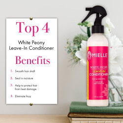 Mielle Organics White Peony Sulfate-Free Leave-In Conditioner| 8 OZ