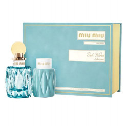 Miu Miu Eau Bleue Best Wishes Gift Set 2 Pcs Women