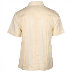 Mojito Collection Men's Big & Tall Linen Guayabera Shirt