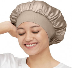 Mommesilk 100% Mulberry Silk  Night Sleep Cap Bonnet For Hair Loss Women Sleeping Hat For Sleep, Hair Loss, Hair Protection, Head Cover