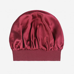 Mommesilk 100% Mulberry Silk Night Sleep Cap Bonnet for Hair Loss Women  Sleeping Hat for Sleep, Hair Loss, Hair Protection, Head Cover