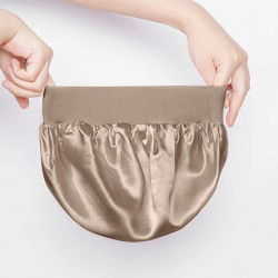 Mommesilk 100% Mulberry Silk  Night Sleep Cap Bonnet for Hair Loss Women Sleeping Hat for Sleep, Hair Loss, Hair Protection, Head Cover