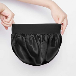 Mommesilk 100% Mulberry Silk Night Sleep Cap Bonnet for Hair Loss Women Sleeping Hat for Sleep, Hair Loss, Hair Protection, Head Cover