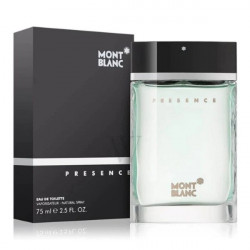 MONT BLANC PRESENCE EAU DE TOILETTE 75ml 2.5 OZ