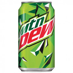 Mountain Dew Citrus Soda Pop, 12 oz, 12 Pack Cans