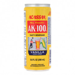 Mrs French AK 100 Vanilla Acassan Drink, 9.8 oz